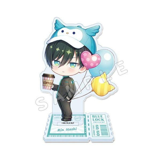 Other Seasonal-Plant's Blue Lock Puchichoko Acrylic Stand Rin Itoshi Amusement Park 