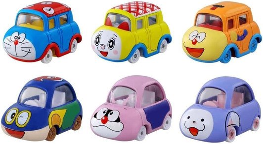 Takara Tomy Tomica Dream Tomica Doraemon Fujiko F. Fujio 90th Anniversary Collection Box (6 Cars) 