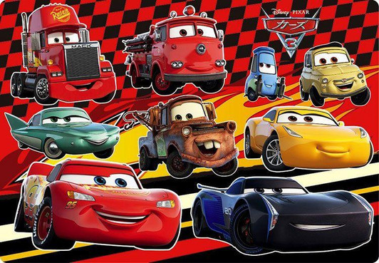  Tenyo DC60-127 Jigsaw Puzzle Cars We're Rivals! (60 Pieces) 