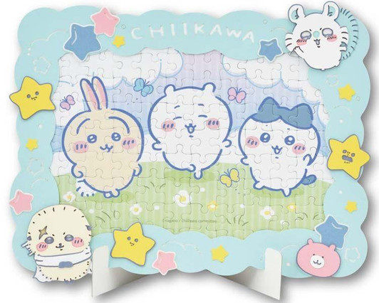  Ensky 108-DP11 Jigsaw Puzzle Chiikawa Art Decoration Jigsaw Panel (108 Pieces) 