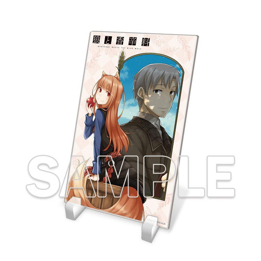 Kadokawa KADOKAWA Spice and Wolf: Merchant Meets the Wise Wolf Acrylic Plate Ver. Dengeki Bunko Renewal Cover 1 