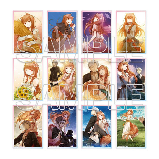 Kadokawa KADOKAWA Spice and Wolf Merchant Meets the Wise Wolf Trading Aurora Acrylic Card Ver. B 12pcs Complete Box 