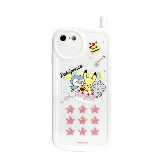 Pokemon Center Original Retro-Style Phone Case for iPhone 7/8 Pikachu Piplup Espurr