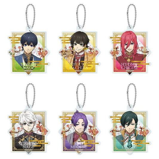  TwinCre Blue Lock Acrylic Keychain Vol.2 Chinese Style 6pcs Complete Box 