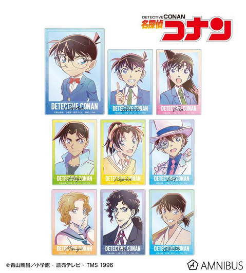  arma bianca Case Closed Detective Conan Trading Ani-Art The 8th Edition Acrylic Card 9pcs Complete Box 