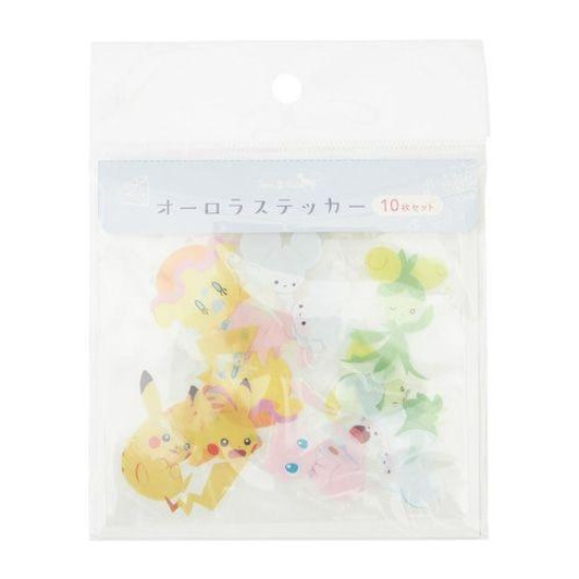  Pokemon Center Original Aurora Sticker Set (10 Stickers) (TeraCute) 