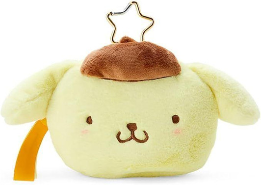  Sanrio Face-shaped Pouch with Window Pom Pom Purin 