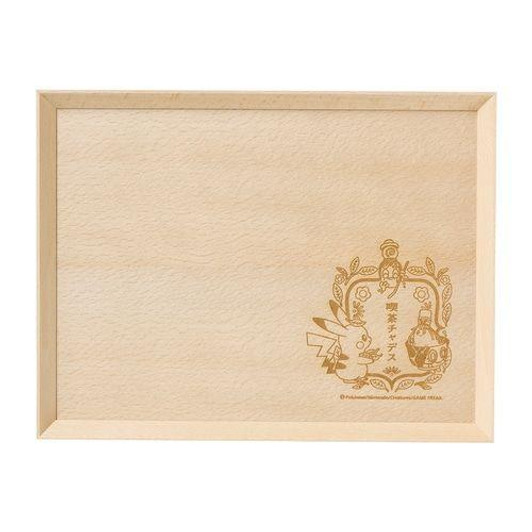 Pokemon Center Original Wooden Tray Cafe Scene (Chadesu!)