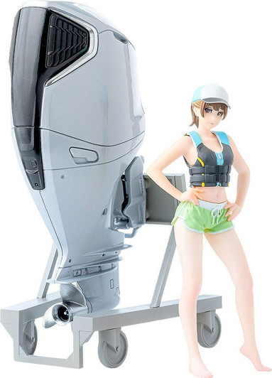  Max Factory PLAMAX MF-88 minimum factory Minori with Honda BF350 Outboard Engine Plastic Model 