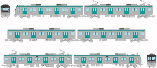  Tomytec Kyoto Municipal Transportation Bureau Karasuma Line Series 20 6 Cars Set (N scale) 