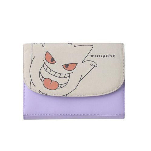 Pokemon Center Original Pokemon Center Monpoke Jigglypuff Mother and Child Health Handbook Case Purple Gengar 