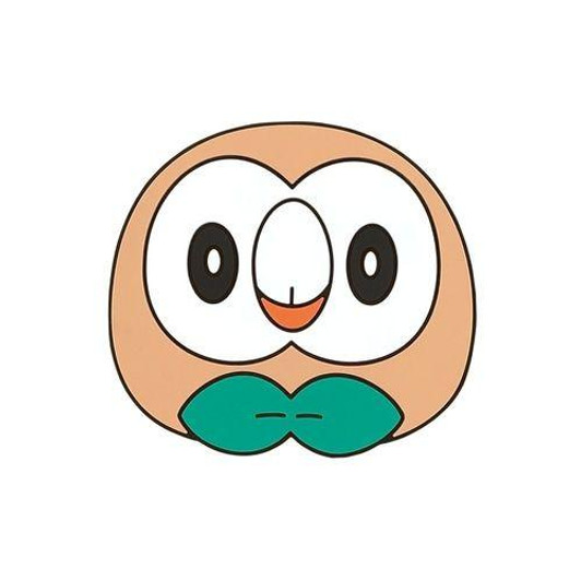 Pokemon Center Original Pokemon Center Silicon Mirror / Rowlet