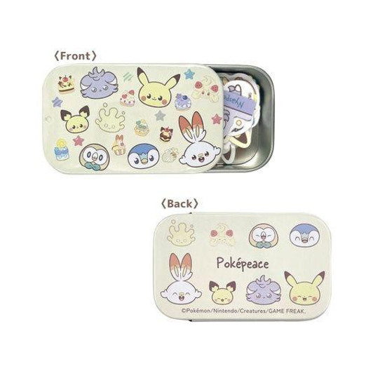 Pokemon Center Original Pokemon Center Sticker Can Collection 2 Sweets Shop PokePeace 