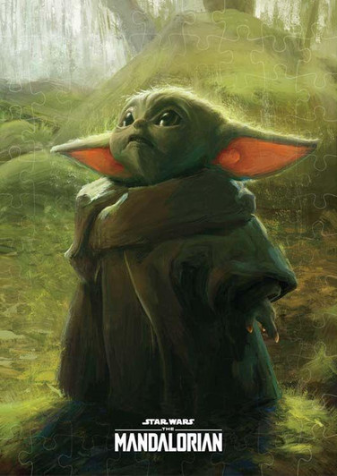  Tenyo W108-675 Jigsaw Puzzle Star Wars The Child (108 Pieces) 