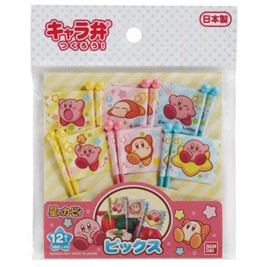  TORUNE Kirby Food Picks (Pack of 12) 