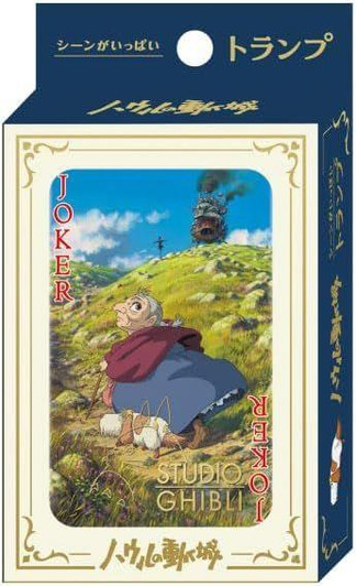  Ensky Studio Ghibli Howl's Moving Castle Playing Cards 
