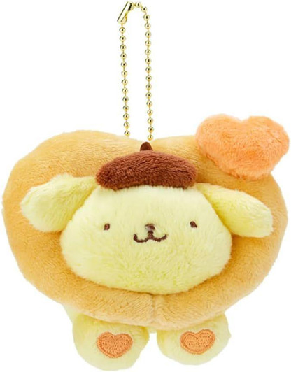  Sanrio Mascot Holder Pom Pom Purin  (Colorful Heart) 