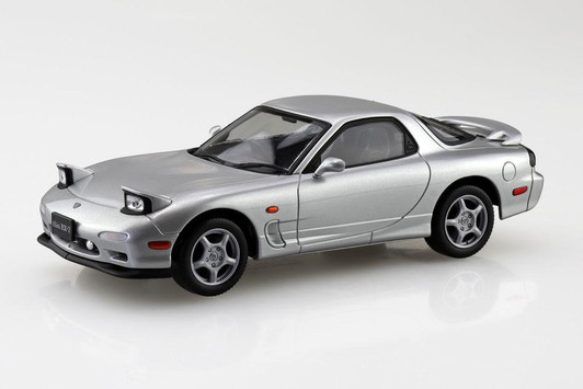  Aoshima RakuPla Snap Kit Infini FD3S RX-7 Silverstone Metallic Plastic Model 