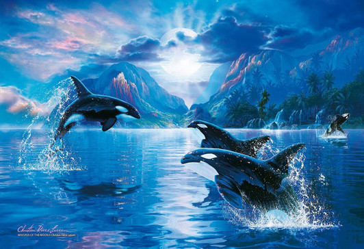 Apollo-sha Jigsaw Puzzle 48-910 Lassen Whisper of the Moon (300 Pieces)