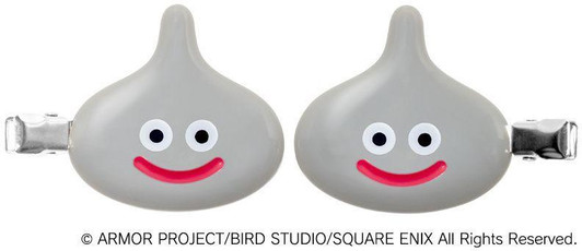 Square Enix Dragon Quest - Hair Clips - Metal Slime 2P 
