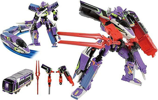  Takara Tomy Pla-Rail Shinkansen Henkei Robo Shinkalion Z 500 Mu Sky TYPE EVA (Transforming Robot) 