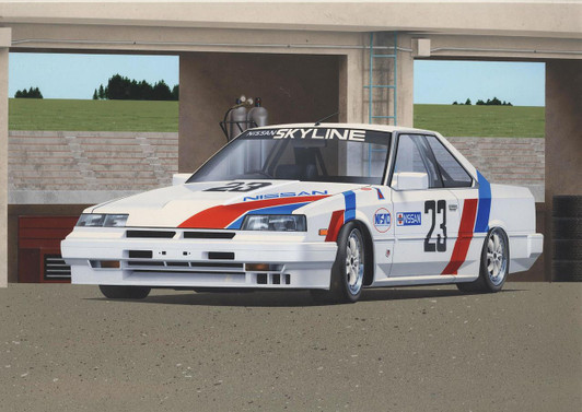  Fujimi Inch Up 1/24 Nissan Skyline RS Turbo (DR30 Gr.A Specification) 1986 Plastic Model 