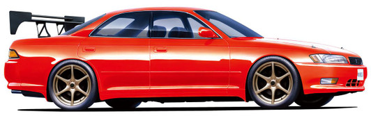  Fujimi Inch Up 1/24 Mark II 2.5 Tourer V (JZX90) Plastic Model 