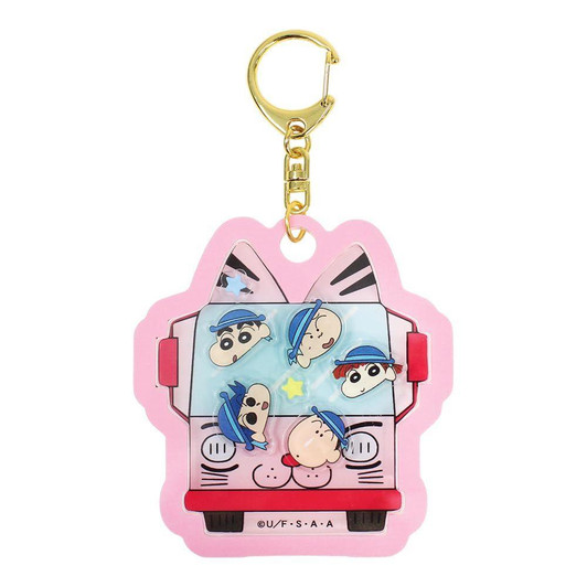  T's Factory Crayon Shin-Chan Keychain Zoo Bus 