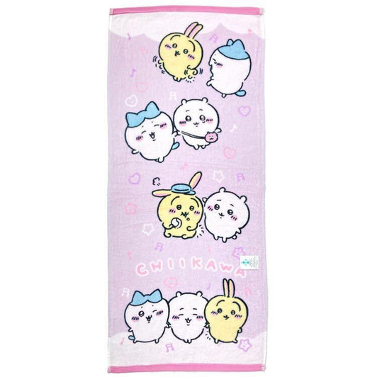  Marushin ChiiKawa Face Towel / Together As Friends 