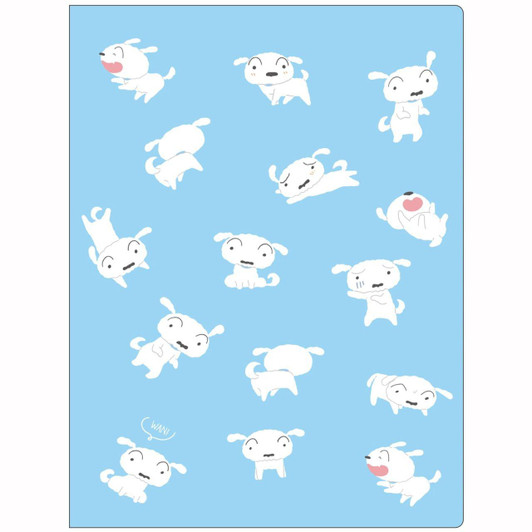  T's Factory Crayon Shin-Chan File Shiro (6 Pages) 