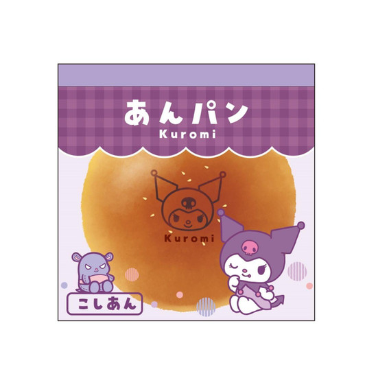  T's Factory Sanrio Layer Memo / Kuromi (Retro Bread Series) 