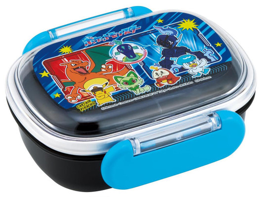  Skater Pokemon Lunch Box Cool Blue Design 