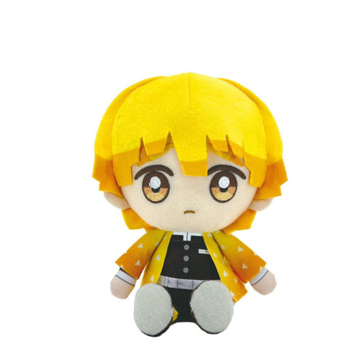  Bandai Demon Slayer Chibi Plush Doll 2 Zenitsu Agatsuma 