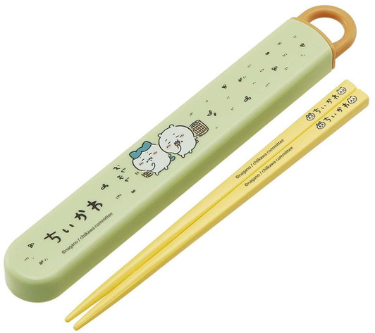  Skater Chiikawa Chopsticks And Case Set 