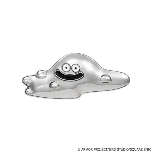  Square Enix Pin Badge - Liquid Metal Slime (Dragon Quest) 
