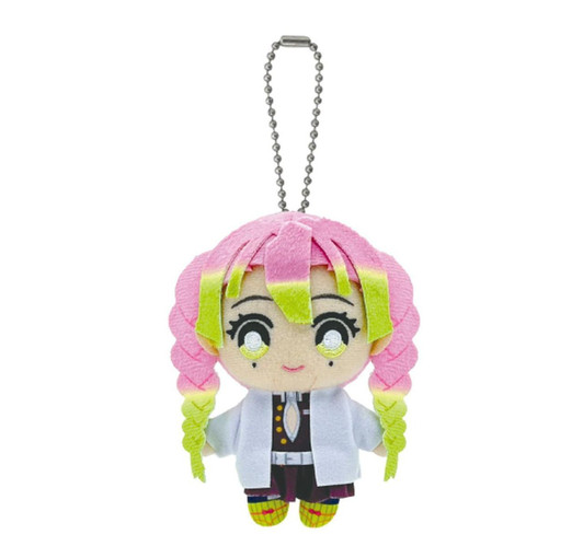  Bandai Demon Slayer: Kimetsu no Yaiba Chibi Plush Mascot Mitsuri Kanroji 