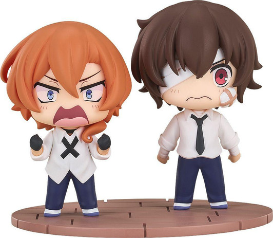  Good Smile Company Osamu Dazai & Chuya Nakahara 14 Year Old Ver. Chibi Figure (Bungo Stray Dogs Wan!) 