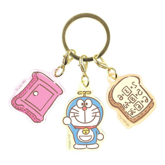  T's Factory Doraemon 3 Charm Key Holder Secret Gadget 