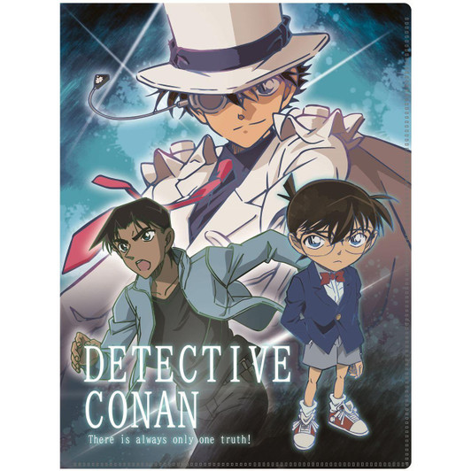  T's Factory Detective Conan Hardcover 6P Clear File Blue 