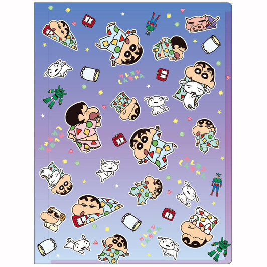  T's Factory Crayon Shin-chan 6P + 1 Change File Pajama Flyer 