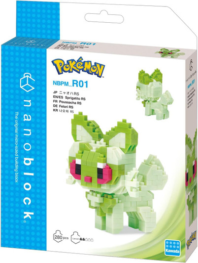Kawada nanoblock Pokemon Sprigatito