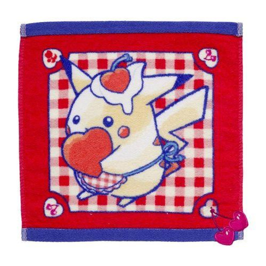  Pokemon Center Original Hand Towel Pikachu And Heart 
