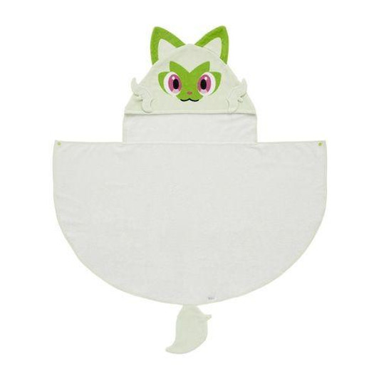 Pokemon Center Original Hood & Tailed Towel Sprigatito
