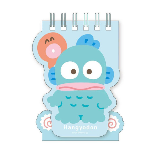  T's Factory Sanrio Characters Stand Ring Memo Hangyodon 