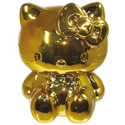  Sun Art Hello Kitty 50th Gold Piggy Bank 