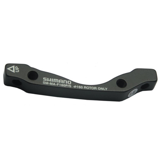 Shimano (Cycling) Shimano Mount Adapter SM-MA-F-160 P/S 2 For Front 160mm Caliper: Post Mount Base: International A ISMMAF160PSA