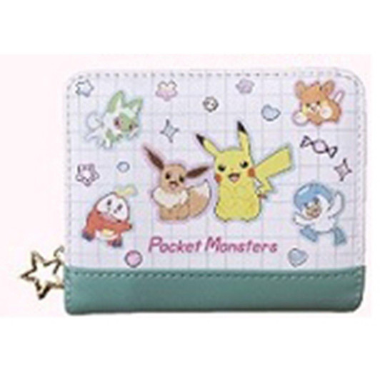  Sun Art Pokemon Round Wallet PM-4274 Mint 