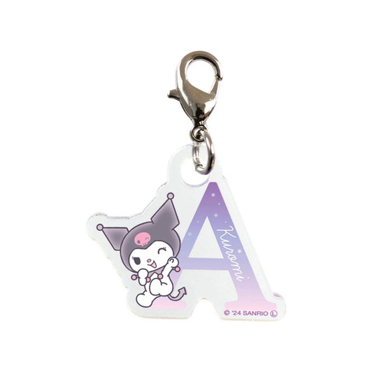  T's Factory Sanrio Minitto Initial Charm Kuromi / A 