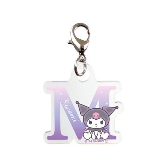  T's Factory Sanrio Mini Initial Charm Kuromi / M 