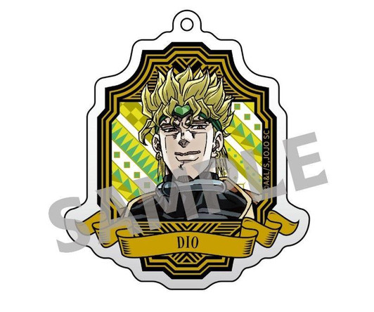  Medicos TV Anime ''Jojo's Bizarre Adventure: Stardust Crusaders'' Acrylic Keychain [RE] DIO 